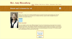 Desktop Screenshot of amy-interfaith.com