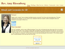 Tablet Screenshot of amy-interfaith.com